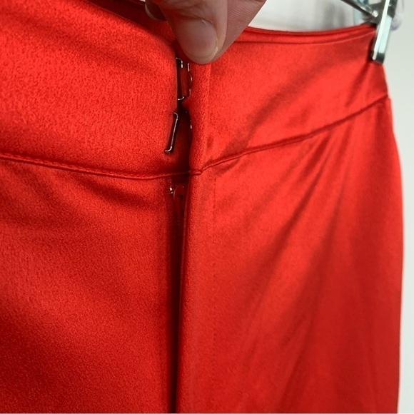 Express Wide Leg Red Trouser Pants Size 12R NWT - Picture 7 of 8